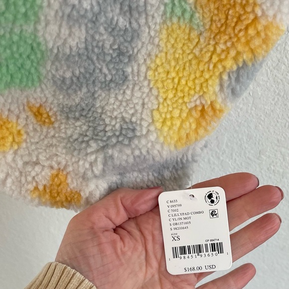 FP Movement Hit The Slopes Printed Pullover Fleece in Lily Pad Combo. - Picture 4 of 5